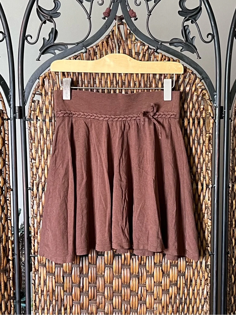 S Gap Cotton Brown Skirt